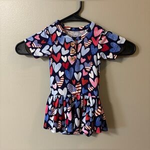 Posh peanut 4th July twirl dress size 6-12 months